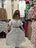 ROBE midi en lin imprimé